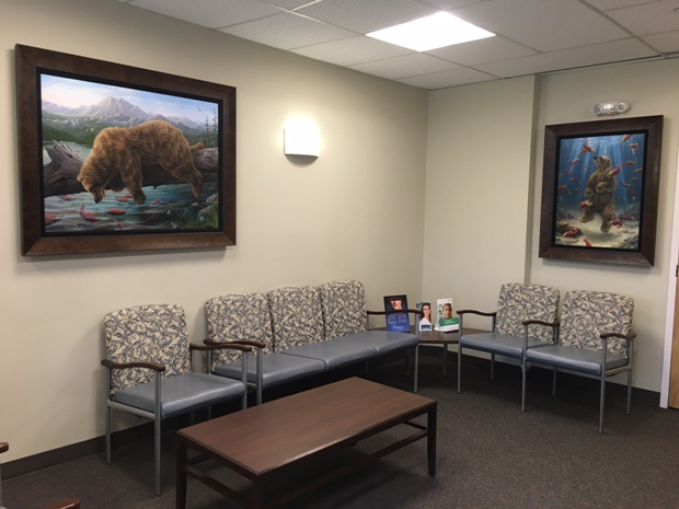 Waiting Area at Alaska Oral Surgery Group