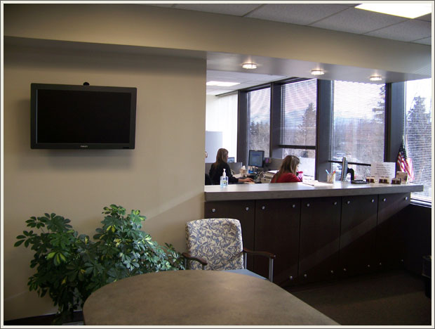 front desk at Alaska Oral Surgery Group