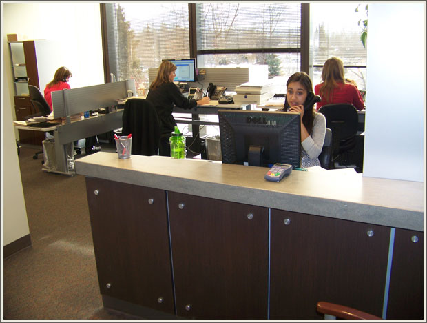 front desk at Alaska Oral Surgery Group