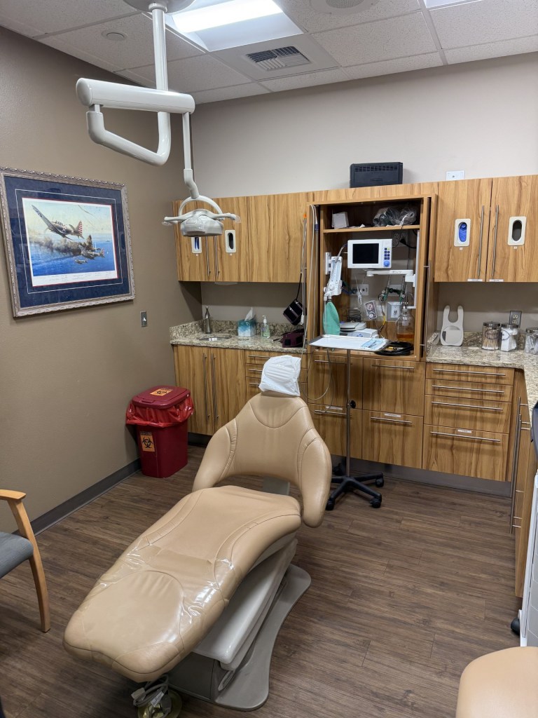 Consult room for oral surgery procedures at Alaska Oral Surgery Group.